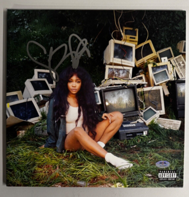 ASH  アルバム　LP CD サインあり SZA signed autographed (CTRL) Album Vinyl LP RECORD w/ COA PSA/DNA