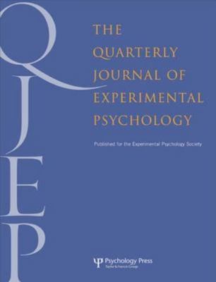 Quarterly Journal of Experimental Psychology : Cognitive Control of Action an...