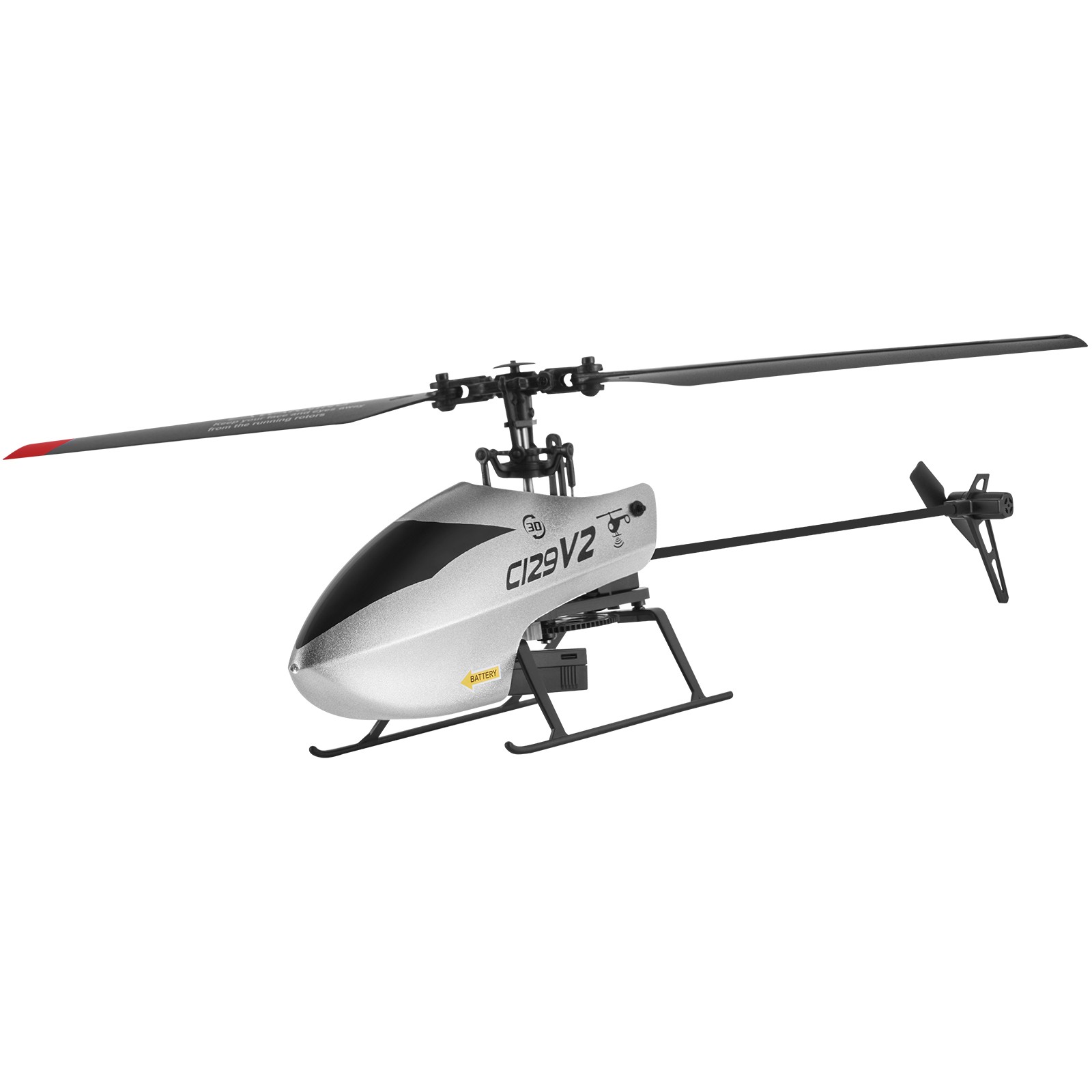 RC Helicopter 4 Channel Remote Control Aircraft Toy 39 Min Flight Kids Present