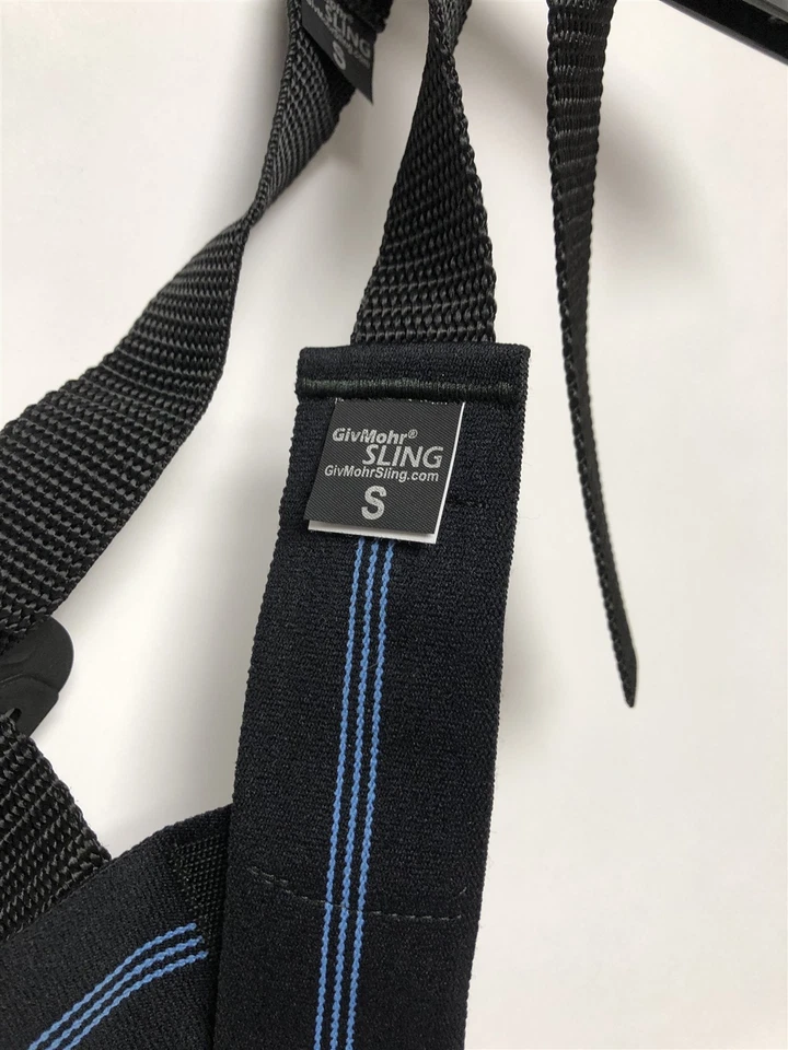 Eslinga GivMohr GMS-HP-10 pieza de mano ergonómica con cubierta de almohadilla extraíble - pequeña Foto 3 de 3