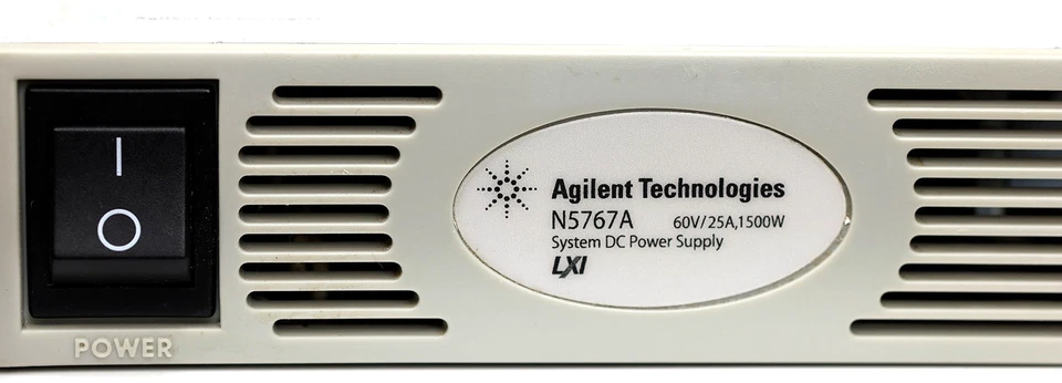 Keysight Agilent N5767A DC Power Supply, 60 V, 25 A, 1500 W, GPIB, LAN, LXI, USB - Image 3 of 4