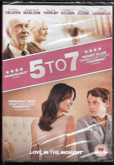 5 TO 7 GENUINE R2 DVD ANTON YELCHIN BERENICE MARLOWE FRANK LANGELLA NEW/SEALED