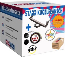 AHK GDW für Toyota Land Cruiser J10 98-07 starr Kugelflansch + 7-pol ABE ES