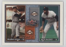 2002 Fleer Fall Classic Rival Factions Orlando Cepeda Willie McCovey HOF 7eo