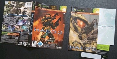Halo 2 - XBOX Classic Cover + Anleitung   