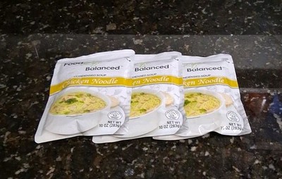 Food Life Balanced chicken noodle Condensed Soup 10 Oz ×3