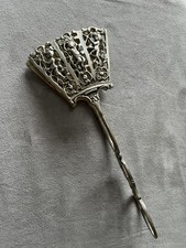 Fine Quality German? Silver Plated Asparagus Pastry Tongs Cupid 