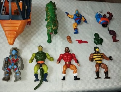 LOT MASTERS OF THE UNIVERSE VINTAGE 80er MATTEL POINT DREAD KING RANDOR...