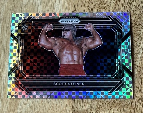 2023 Panini WWE Prizm Scott Steiner Lucky Envelope #1/8 1st Print Big Poppa Pump - Picture 2 of 4
