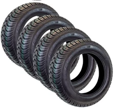 eCustomrim 4-Pack 205/50-10 Golf Cart Street ATV Offroad Trailer Tire