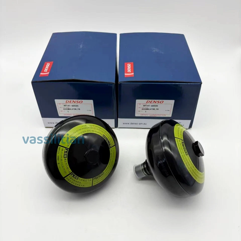 DENSO Toyota Lexus URJ200 4 set Suspension accumulator 49141-60020 49151-60020 Foto 3 de 4