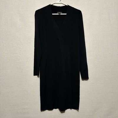 Carlisle Collection Long Sleeve V-Neck Dress - size S