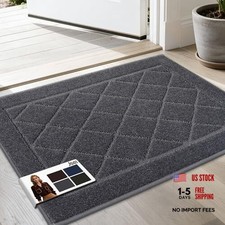 Dirt Trapper Door Mat 20"x32", Non-Slip Washable Entryway Mats, Dog Door Mat,