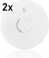 2 x Smartwares FSM-11410 Rauchwarnmelder batteriebetrieben B-Ware