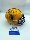 MIKE TOMLIN Coach Pittsburgh Steelers SIGNED Custom Speed Mini HELMET PSA COA U