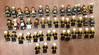 Lego Vintage Town Firefighter Huge Assortment Minifigures Circa 1980s to 2000s