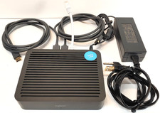 Logitech Rally Table Hub 839-000540 AC Adapter 3 Cables Stocked in USA NOB
