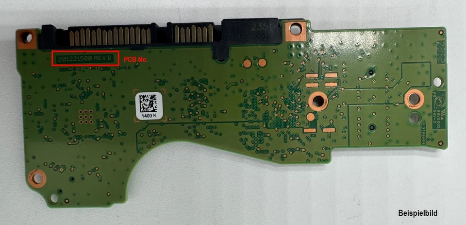 Seagate PCB Logic Board - Circuit Board - 201221500 REV B