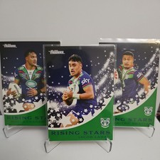 Nrl 2025 Traders Rising Stars - WARRIORS - Sifakula, Graham-Taufa & Laban