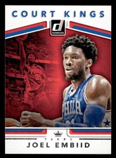2017-18 Donruss #2 Joel Embiid Court Kings SIXERS