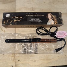 Nicebay 1 Inch Hair Curling Iron with Ceramic Coating DW-6010A - Rose Gold