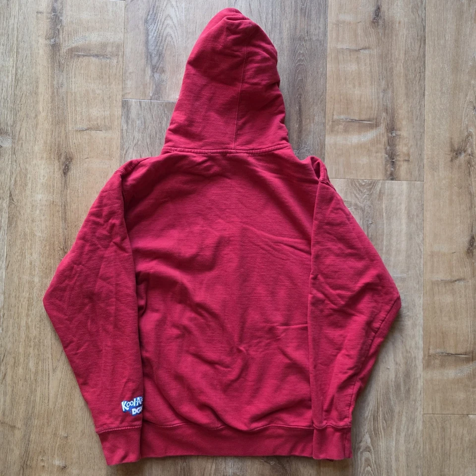 Sudadera con Capucha Roja Kool-Aid x DGK Para Hombre Gráfico Logo Colaboración Algodón Polar M Foto 2 de 4
