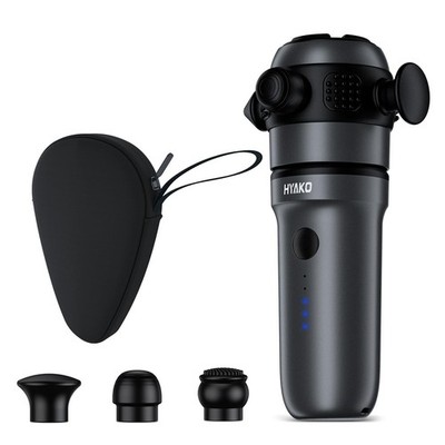 HYAKO R1 Mini Handheld Therapy Massager  Travel Deep Tissue Vibration Massage...