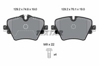 Textar BremsbeläGe Bremsbelagsatz FüR Bmw 5Er Touring G31 X3 G01 F97