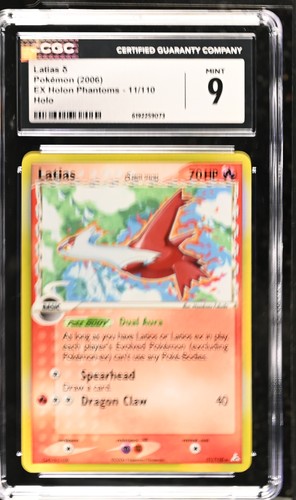 Latias δ graded CGC 9 for sale on eBay