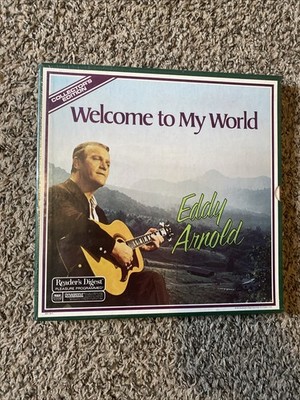 Eddy Arnold  Welcome to My World  - Readers Digest - Set of 6 Vinyl LP s New
