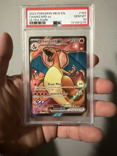 Charizard ex 183/165 Ultra Rare Holo PSA 10 Scarlet & Violet 151