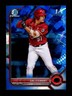 2022 BOWMAN CHROME SAPPHIRE BDC122 SAL STEWART 1ST REDS 1A