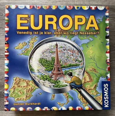 EUROPA - VENEDIG IST JA KLAR, ABER WO LIEGT NESSEBAR? (Kosmos, 2-6 Sp. ab 12 J.)