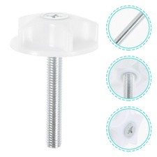  4 Pcs Screw Fix Headboard Fixer Heavy Duty Bed Rail Fittings Bolts
