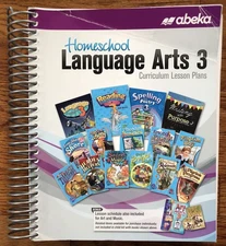 Abeka Homeschool Language Arts 3 Curriculum Lesson Plans