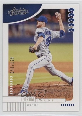 2020 Panini Absolute Silver 55/199 Jacob deGrom #59 s5j