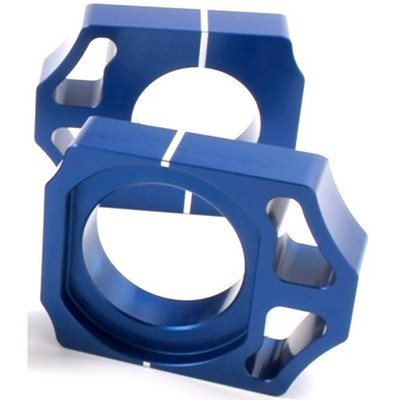 Works Connection Elite Axle Blocks - Blue 17-200