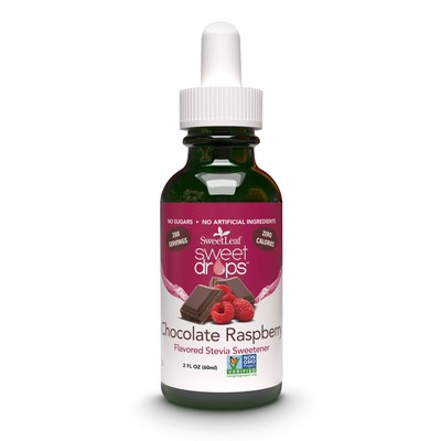 SweetLeaf Chocolate Raspberry Sweet Drops Zero Calorie Sweetener 2 Oz