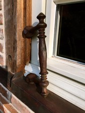 Stossgriff wie antik- für die Haustür, Türgriff aus Eisen, Griff für altes Tor