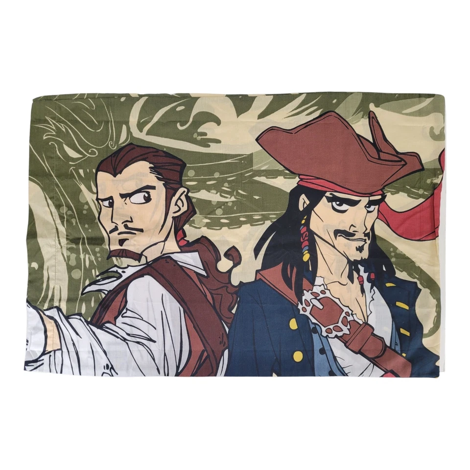 Juego 2 Fundas de Almohada Disney Piratas del Caribe PECHO DE HOMBRE MUERTO Jack Sparrow  Foto 2 de 4