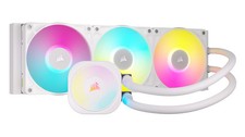 CORSAIR - iCUE LINK TITAN 360 RX Liquid CPU Cooler with RGB Lighting - White