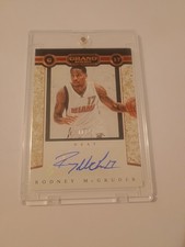 2016-17 Panini Grand Reserve - Grand Autographs Rodney McGruder #37 /99 (AU, RC)