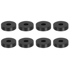 8Pcs 1-5/8" OD x 1/2" ID x 3/8" Thickness Rubber Washers Round Rubber Spacer