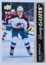 2021-22 Upper Deck ALEX NEWHOOK Young Guns RC #461 🔥Avs Habs