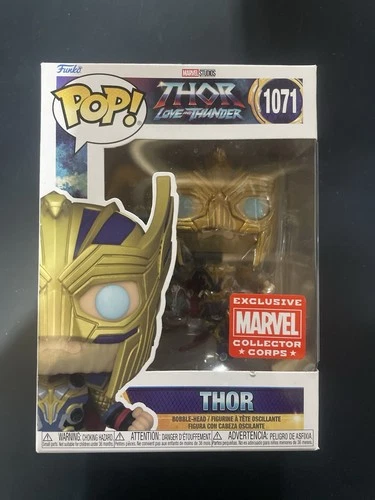 Thor #1071 Love And Thunder Funko Pop! Marvel Collector Corps Exclusive