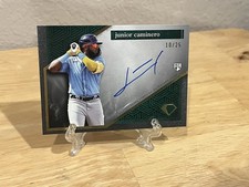 2024 Topps Diamond Icons Junior Caminero Rookie On Card Auto /25