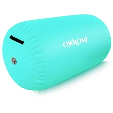 Inflatable Gymnastics Tumble Track Air Mat Barrel Backbend Trainer with Pump