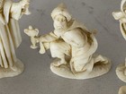 Vintage Mid Century 1960's Ivory Plastic Nativity Depose Italy Rare — photo 6