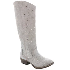 Very G Crystal Wide Calf Western Women's Boot