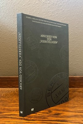 洋書 Ein Jahrhundert  Abschied Von Den Vierstelligen Stamp Book 16 German Cities 1992